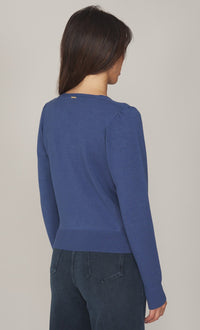 Twinset Long Sleeve Knit Blu Indigo