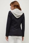 Veronica Beard Cashmere Hoodie Dickey