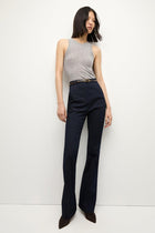 Veronica Beard Gracie Belted Denim Pant