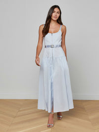 Robe L'Agence Rima Pale Mist Blue