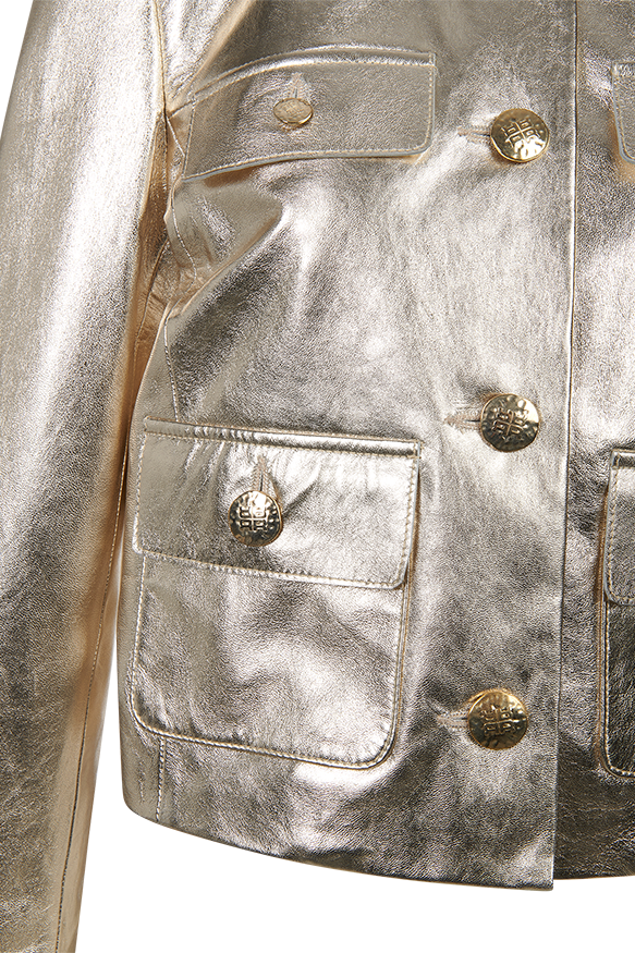 Riani Metallic Nappa Jacket