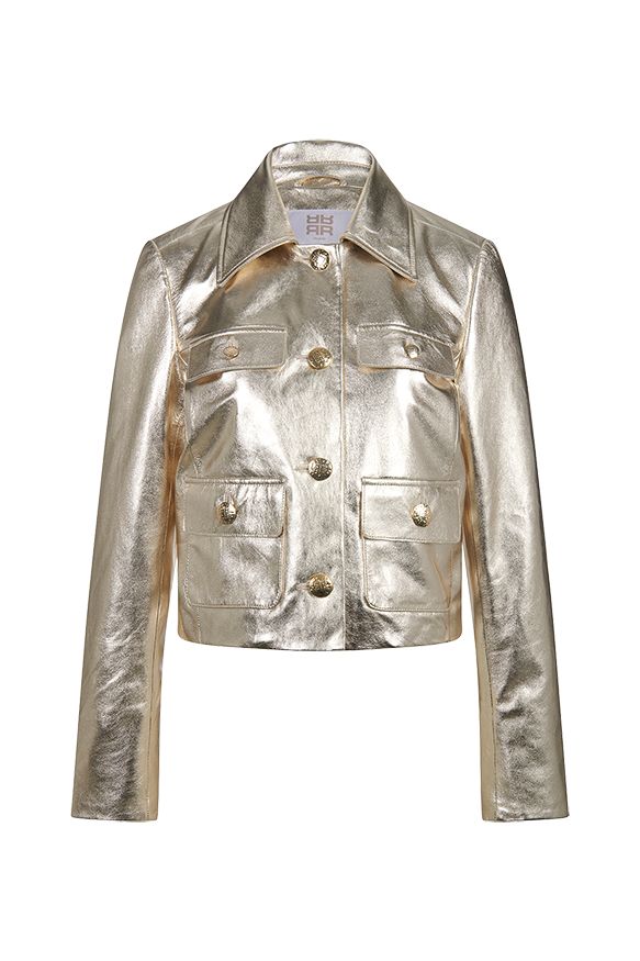 Riani Metallic Nappa Jacket