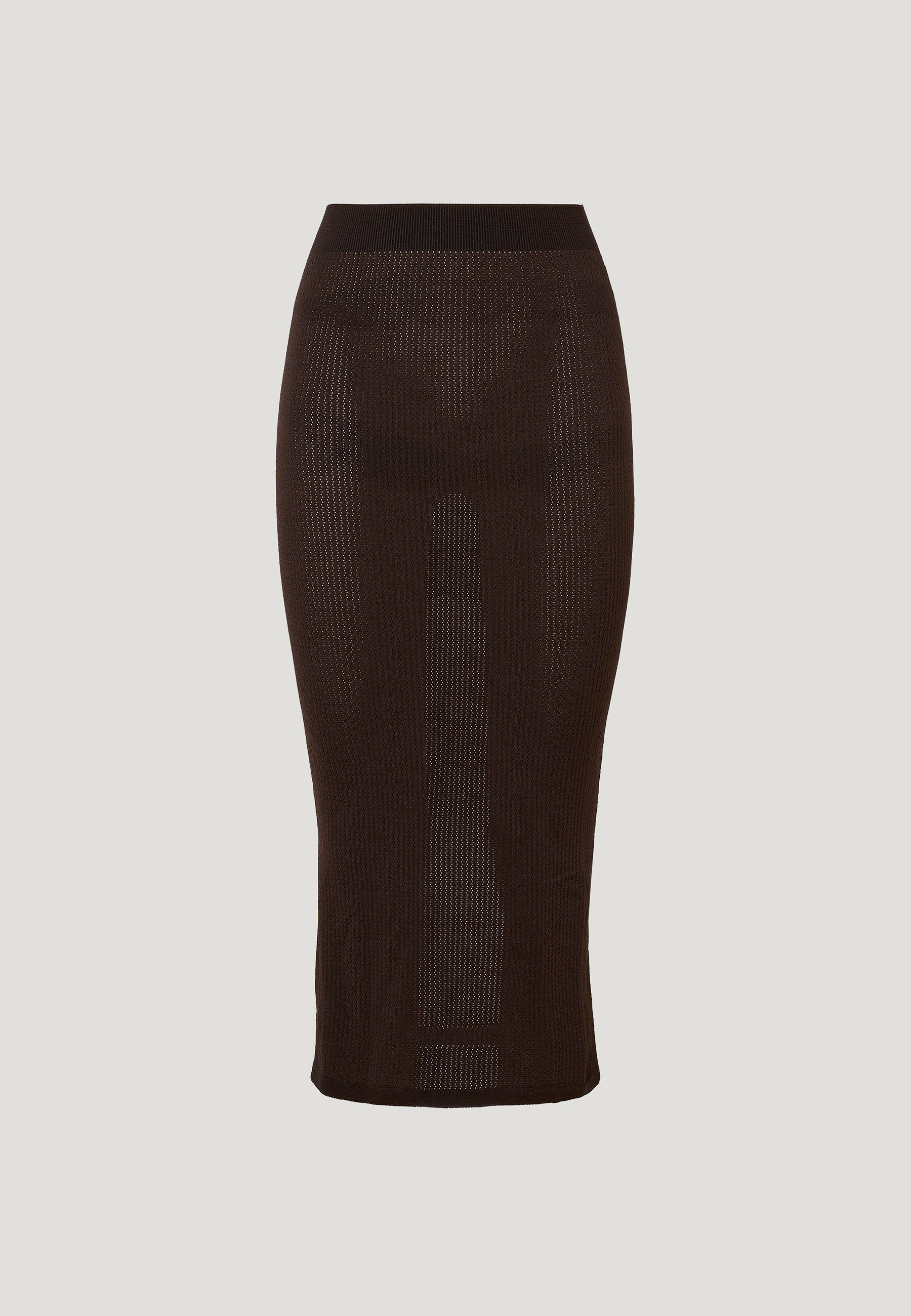 Wolford 012-53370.4881 jupe en micro-filet sans coutures Dark Chocolate