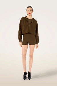 Wolford Sweats Cardigan Olive Dust