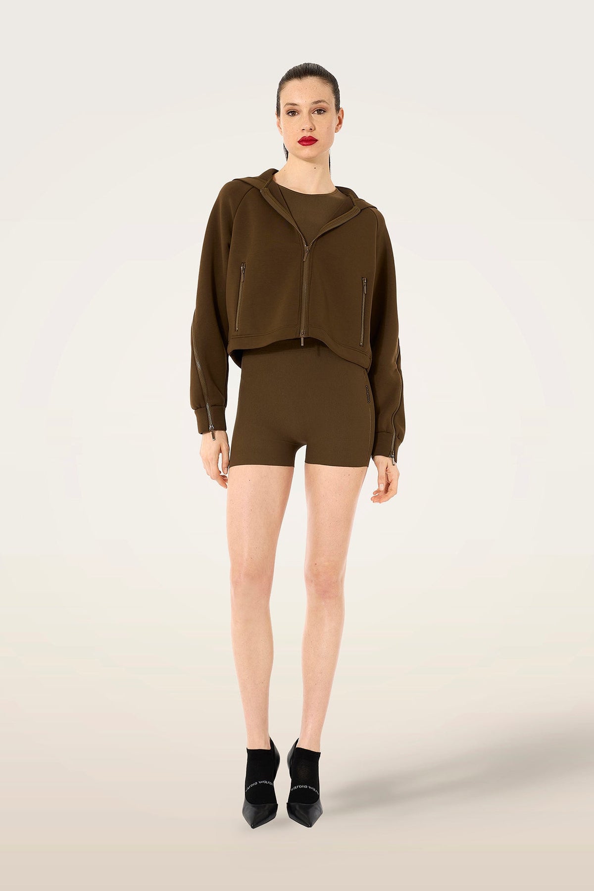 Wolford Sweats Cardigan Olive Dust