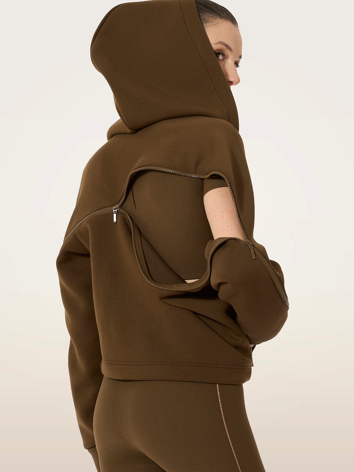 Wolford Sweats Cardigan Olive Dust