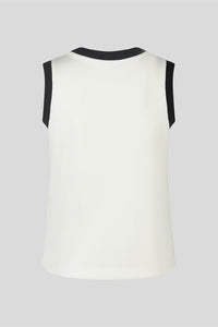 Riani Sleeveless Jeweled Neck Top