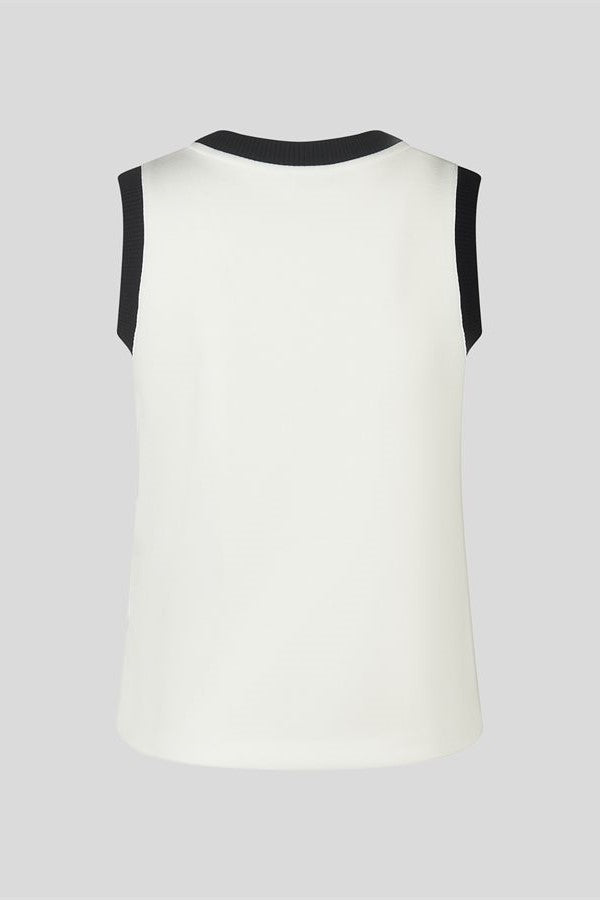 Riani Sleeveless Jeweled Neck Top