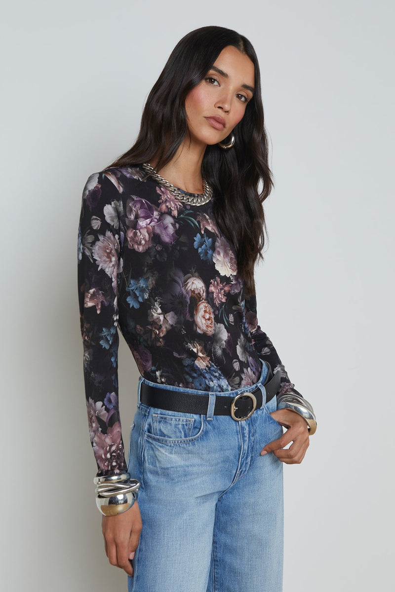 L'Agence Tess Long Sleeve Tee