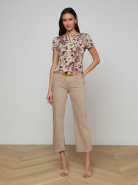 L'Agence Ressi Fitted Tee