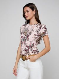 L'Agence Ressi Fitted Tee