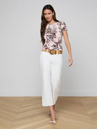 L'Agence Ressi Fitted Tee