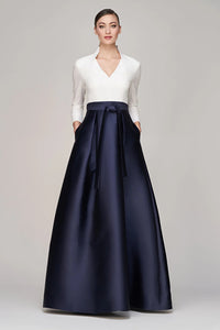 La Petite Robe de Chloe Two-Tone Gown