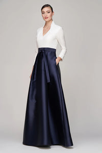 La Petite Robe de Chloe CH55112116-8465 Phoebe Robe de soirée White/Dark Twilight