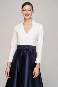 La Petite Robe de Chloe Two-Tone Gown