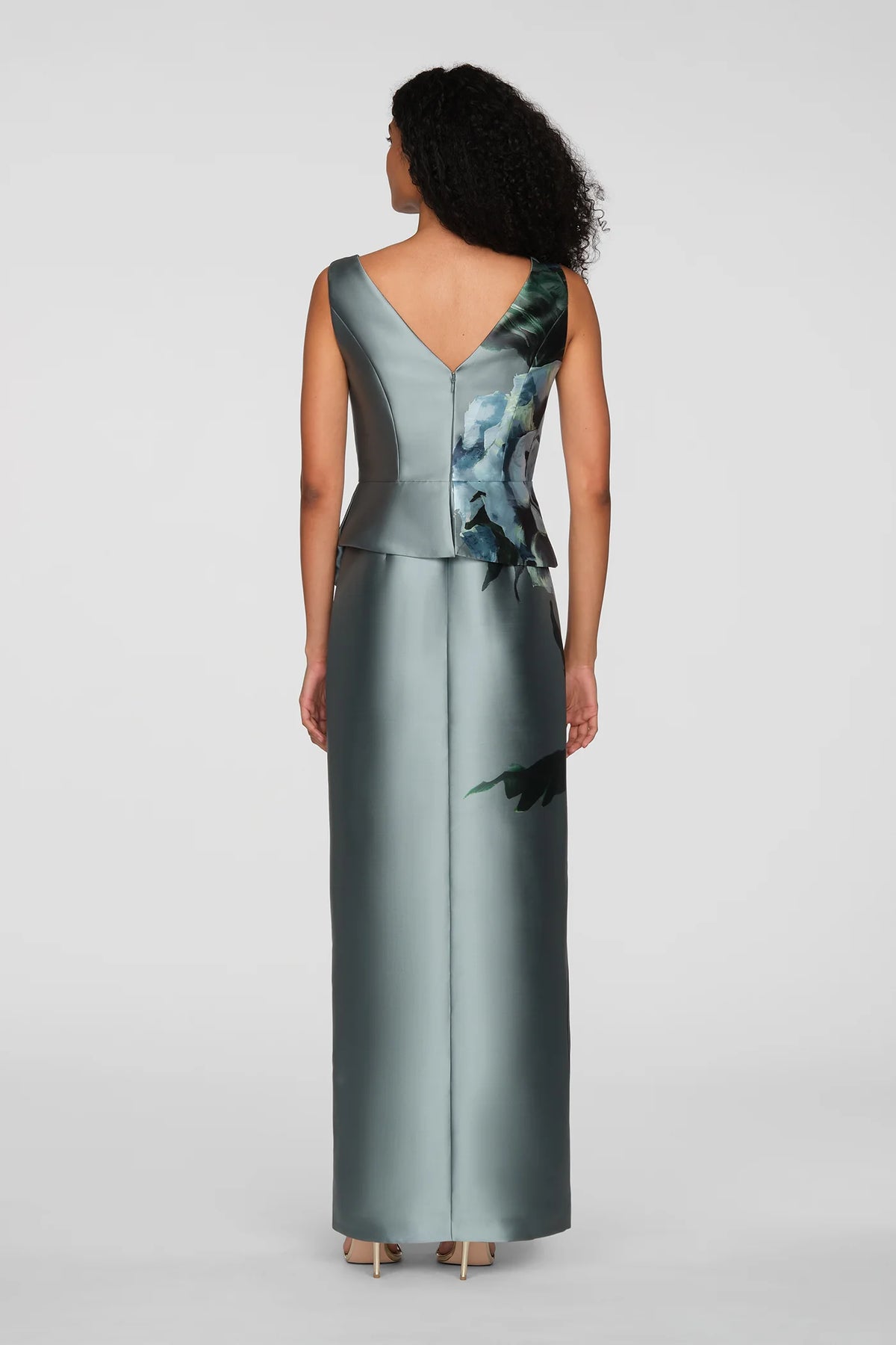 La Petite Robe de Chloe CH55113233-A388 Luciana Robe de soirée colonne Iceberg