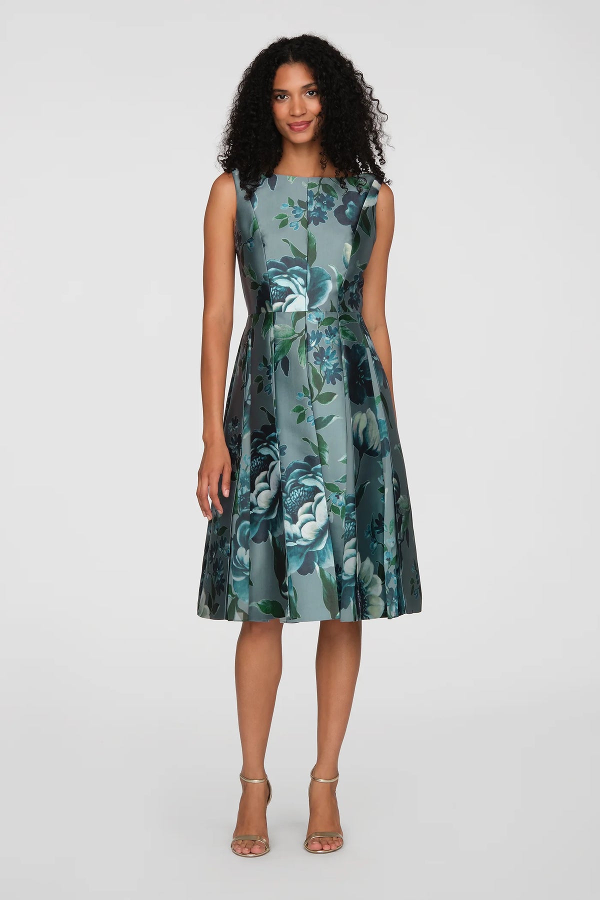 La Petite Robe de Chloe CH55116691-A388 Anastasia Robe midi Iceberg