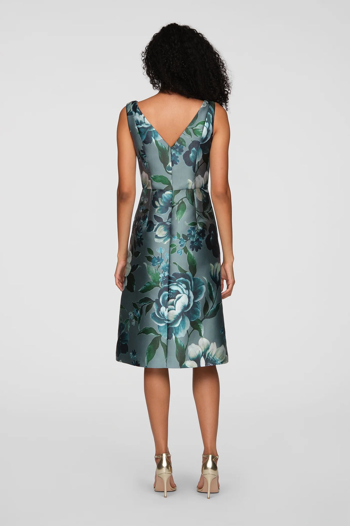 La Petite Robe de Chloe CH55116691-A388 Anastasia Robe midi Iceberg
