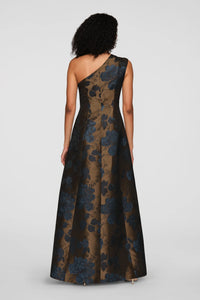 La Petite Robe de Chloe CH55116701-A430 Brynlee Robe de soirée Gold/Dark Twilight
