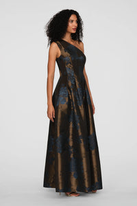 La Petite Robe de Chloe CH55116701-A430 Brynlee Robe de soirée Gold/Dark Twilight