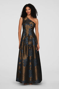 La Petite Robe de Chloe CH55116701-A430 Brynlee Robe de soirée Gold/Dark Twilight