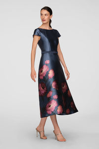 La Petite Robe de Chloe CC55117264-6627 Ina Robe longueur thé Chambray Multi