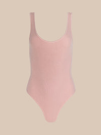 L'Agence Body à encolure dégagée Nica Misty Rose