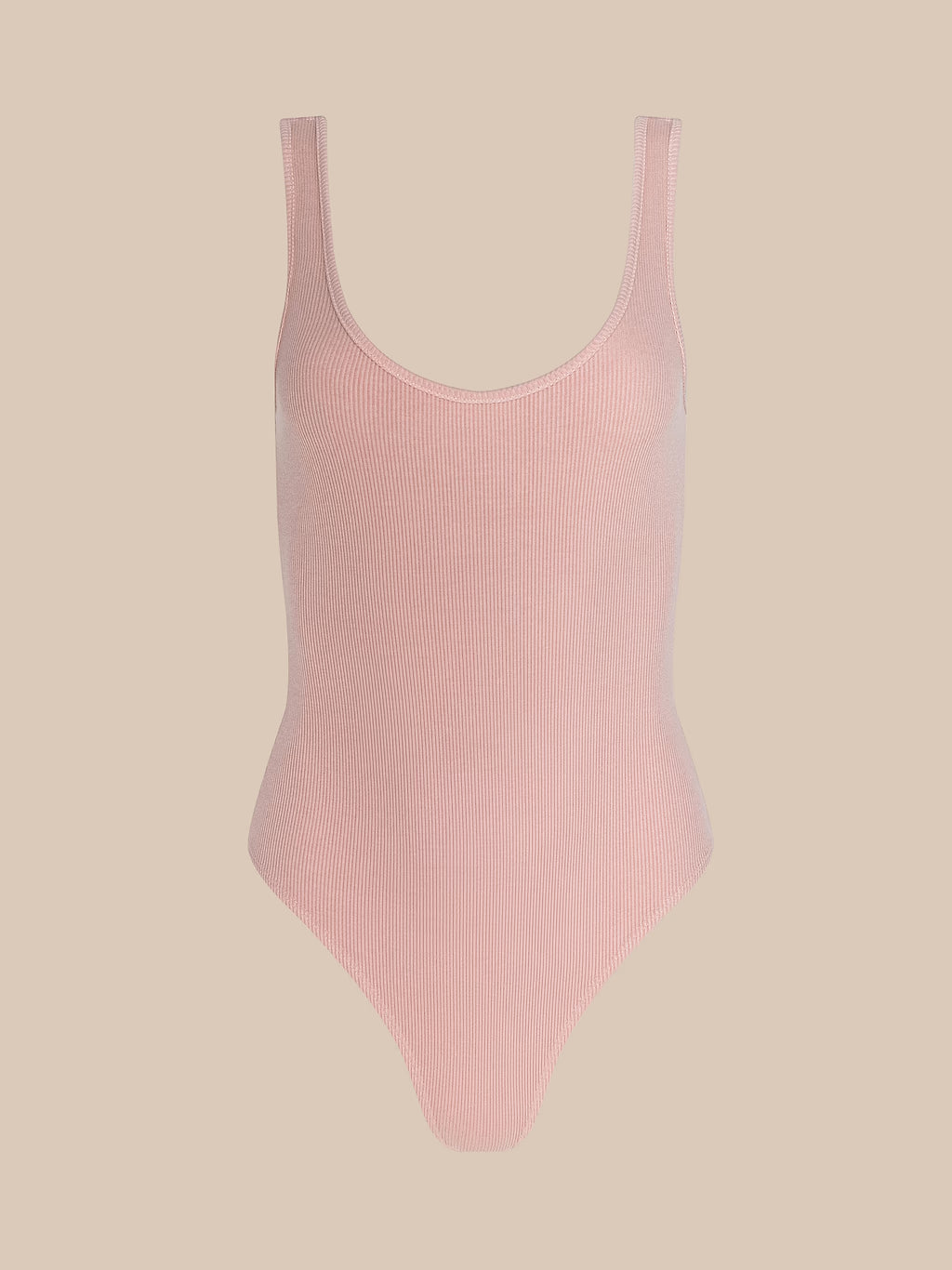 L'Agence Body à encolure dégagée Nica Misty Rose