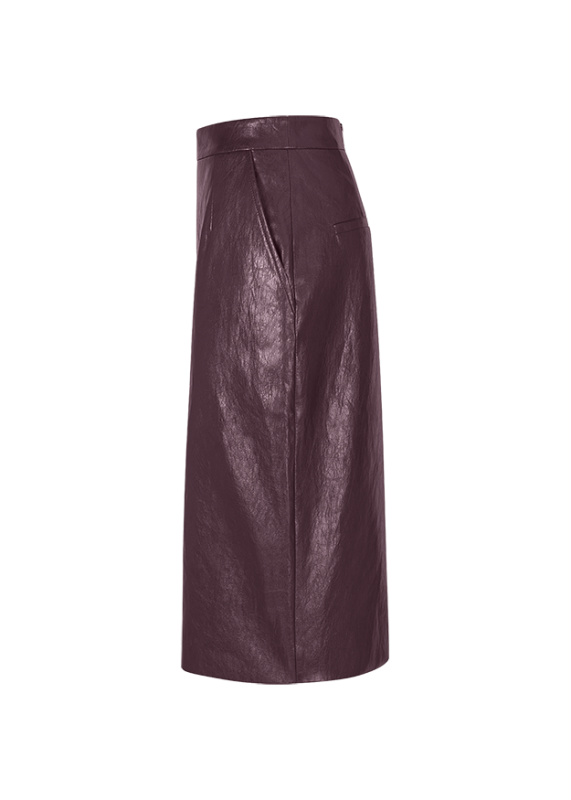Riani Vegan Leather Skirt