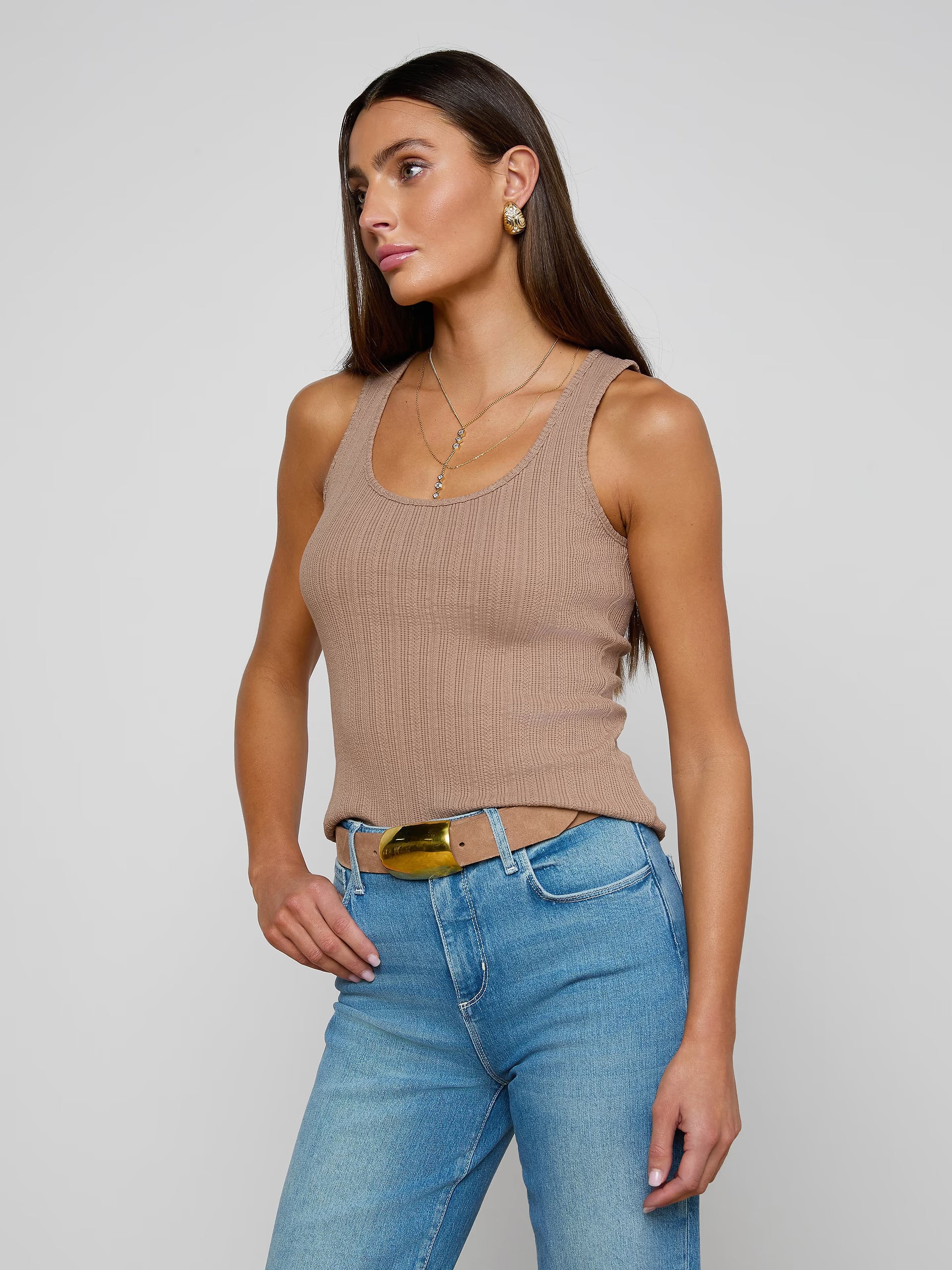 L'Agence Adira Scoopneck Tank
