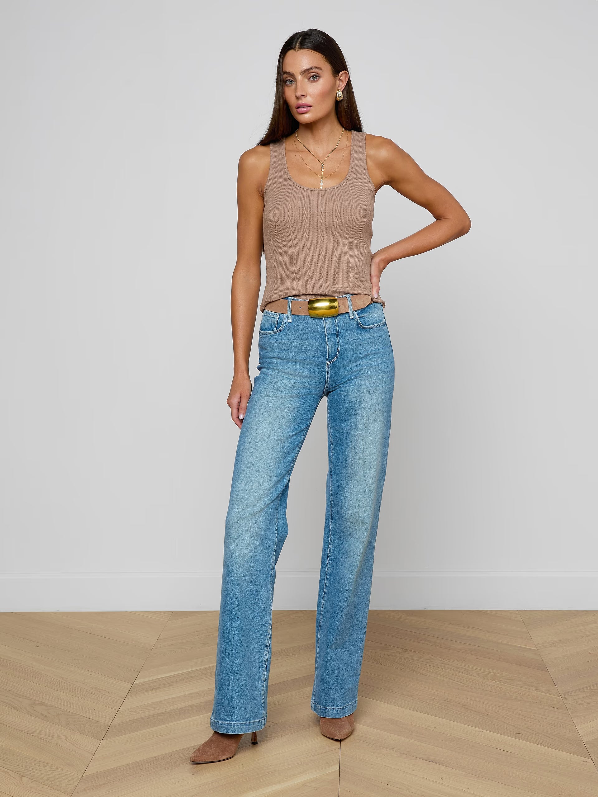 L'Agence Adira Scoopneck Tank