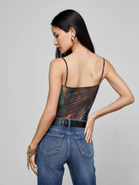 L'Agence Elowen Mesh Bodysuit