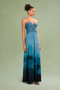 Amur Cova Printed Gown