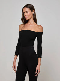 L'Agence Evelyn Off-The-Shoulder Bodysuit
