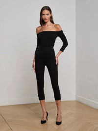 L'Agence Evelyn Off-The-Shoulder Bodysuit