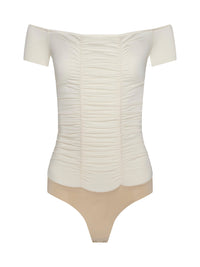 L'Agence Baliegh Ruched Bodysuit