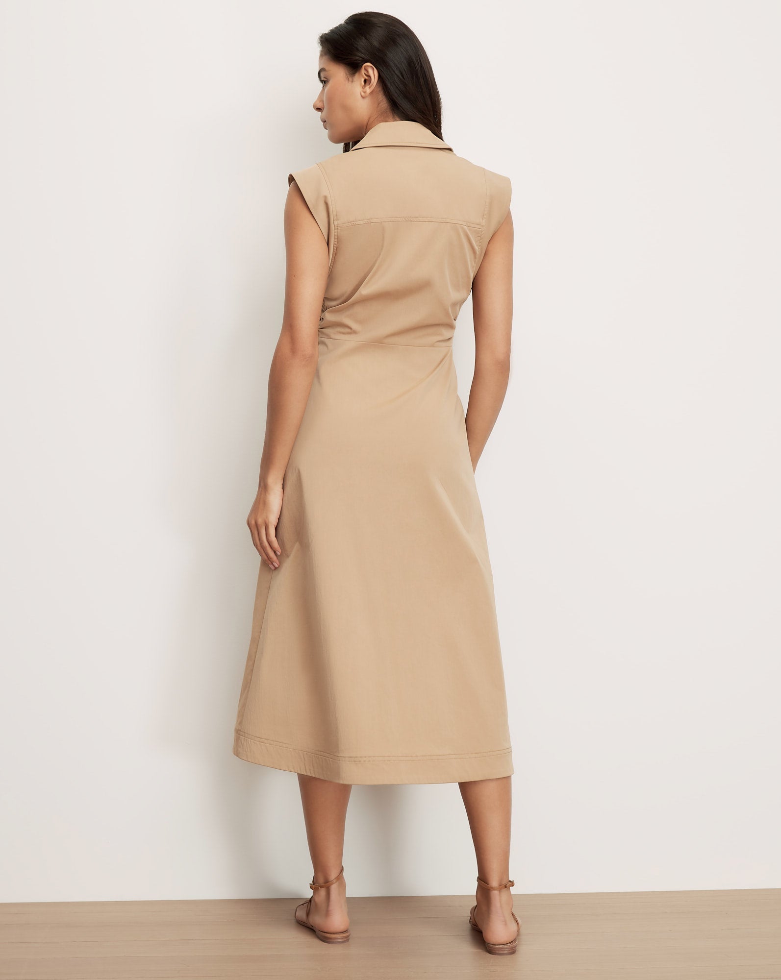 Robe Orla kaki Veronica Beard