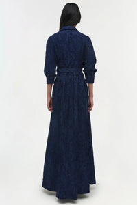 Simkhai Courtney L/S Belted Gown