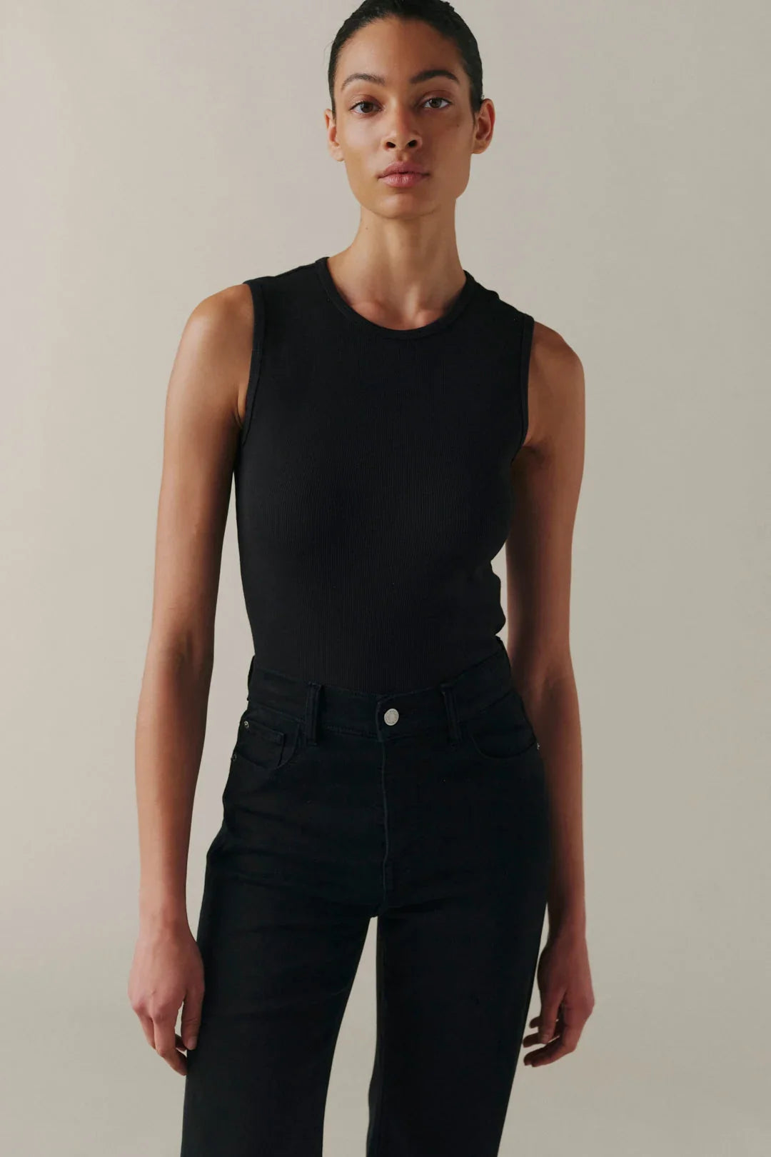 Warp+Weft The Californian - Slim Wide Leg Jeans