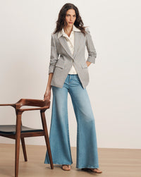 Veronica Beard Clayton Dickey Jacket Gingham