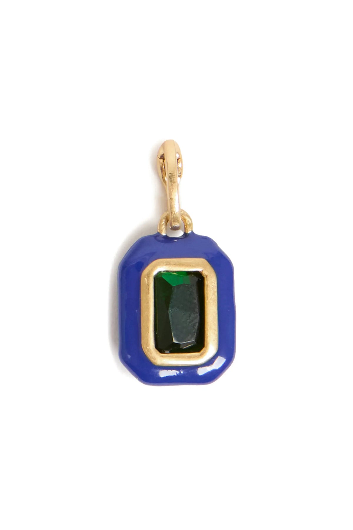 Clare V La Colorblock Charm Blue/Emerald