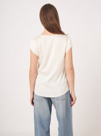Repeat Woven Silk Blouse (new)