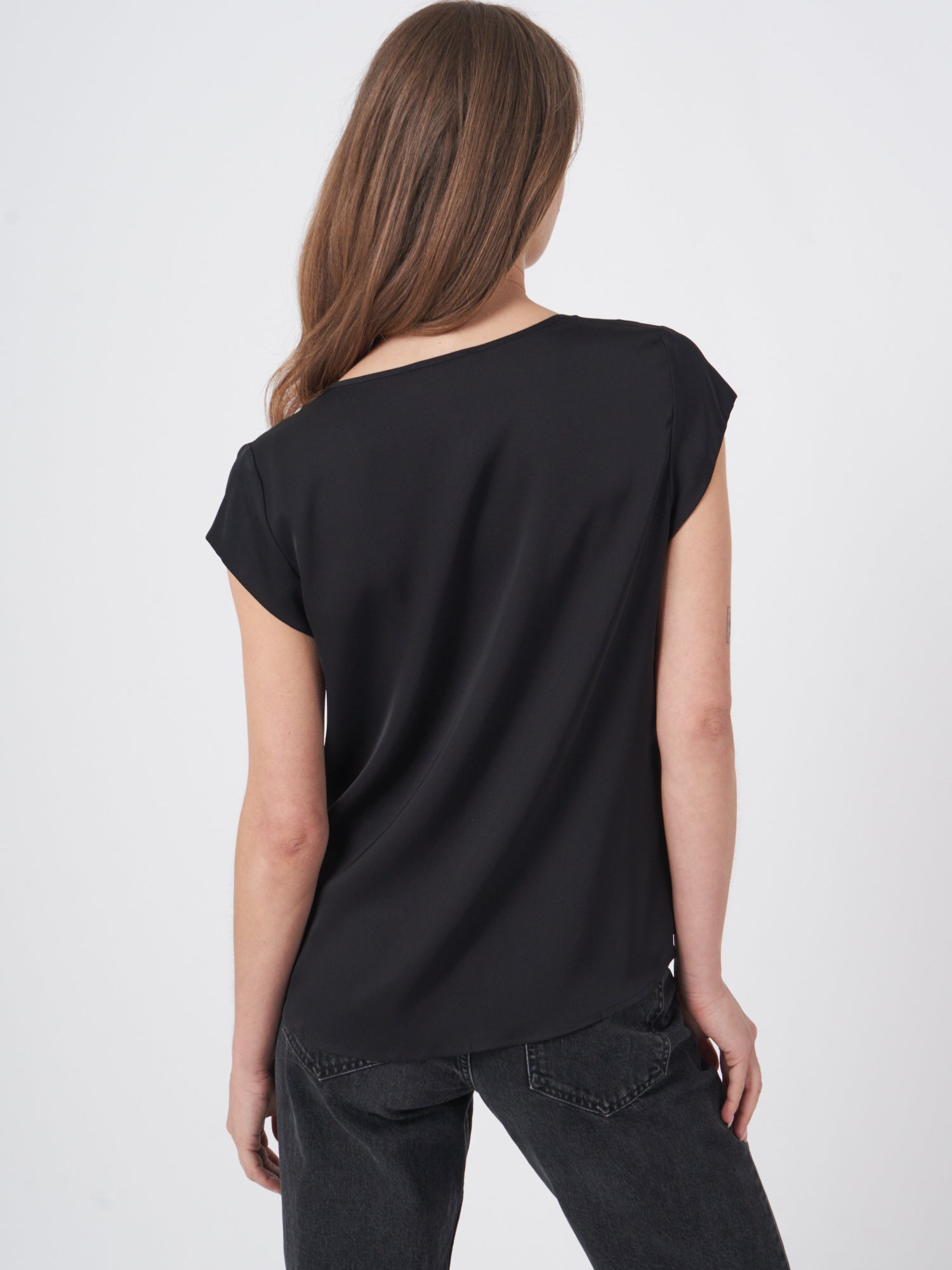 Repeat Woven Silk Blouse (new)