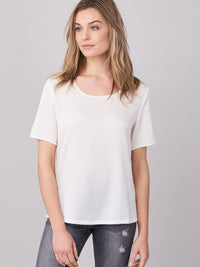 Repeat Silk T-Shirt