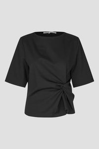 Second Female - Arkai Drape Tee - Black
