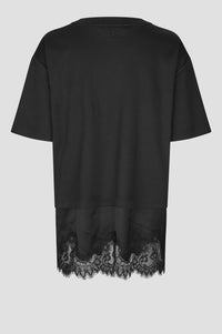 Second Female Vaccara Lace Tee - Black