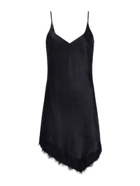 L'Agence Moana Asymmetrical Mini Slip Dress