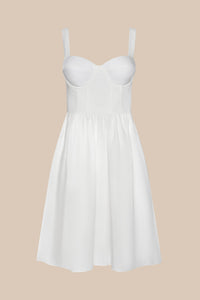 L'Agence Robe Bustier Tiani Ivoire
