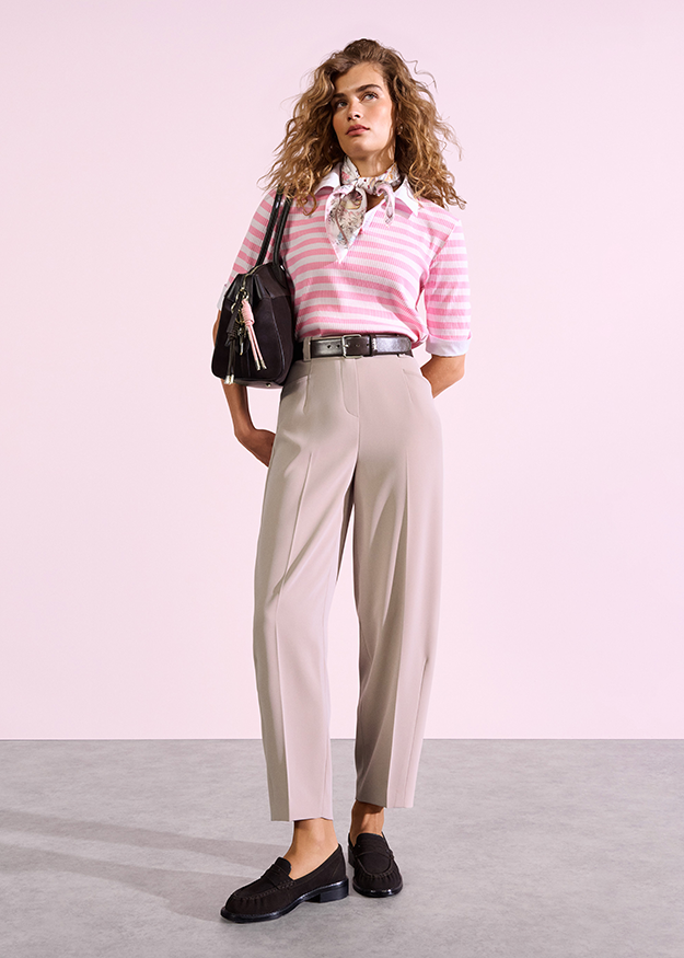 Riani Barrel-Fit Pants