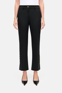 Cambio France Statement Slit Pant